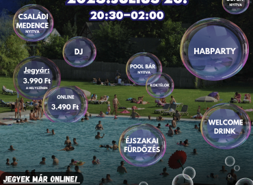 🌙💦 Ell’ Summer Night – Éjszakai fürdőzés, buli, hab és koktél! 🍸🎧