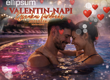 💘 Valentin‑napi Éjszakai Fürdőzés – Szerelmesek Éjszakája! 🌙🌊